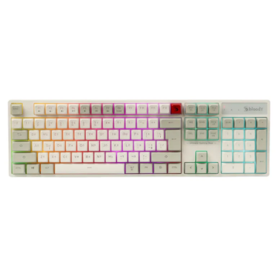 Клавіатура A4 Tech Bloody B230N RGB, USB, White