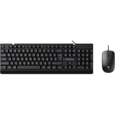 Клавіатура VINGA KBS-270, USB, Black