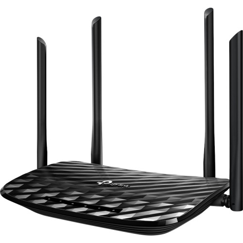 Маршрутизатор TP-Link Archer С6 (1.31 Гбит/с: до 867 Мбит/с на 5 ГГц и до 450 Мбит/с на 2.4 ГГц ), 802.11ac