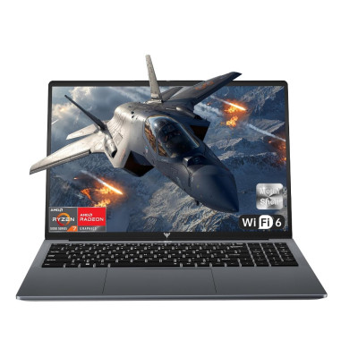 Ноутбук Acemagic LX15, 15.6 FHD IPS, AMD Ruzen 5-7430U (4.3GHz,), 16GB, 512GB, AMD Radeon Graphics, 1x HDMI, 1x USB 2.0, 2x USB 3.2, 1x USB 3.2 Type-C, headphone/mic-in(combo), Wi-Fi, Bluetooth, веб-камера, Windows 11 