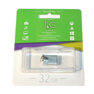 Флеш память USB 32GB T&G Metal (TG106-32G)