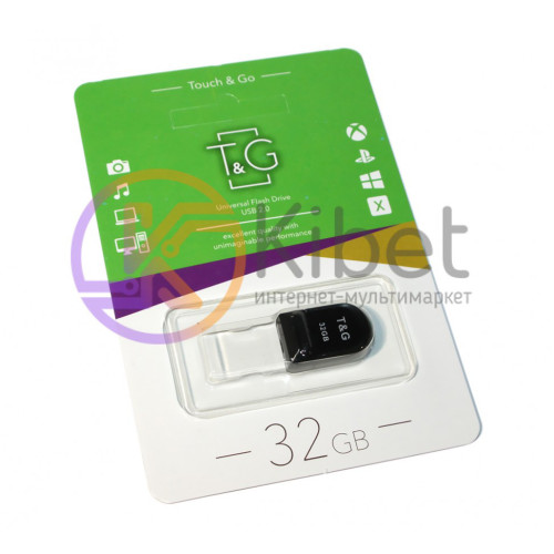 Флеш память USB 32GB T&G Shorty (TG010-32G)
