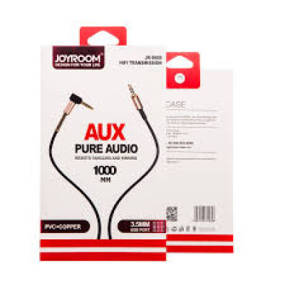 Кабель аудио 1 м, Jack 3.5-3.5 (AUX-IN) JoyRoom (JR-S600)