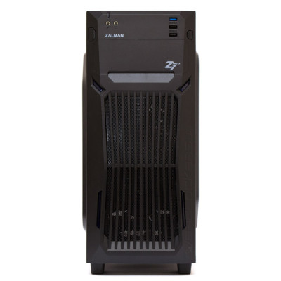 Корпус Zalman Z1 Neo Black ATX, Midi-Tower, сталь, без блока питания, 3xUSB на лицевой панели, 199x432x457 мм, черный