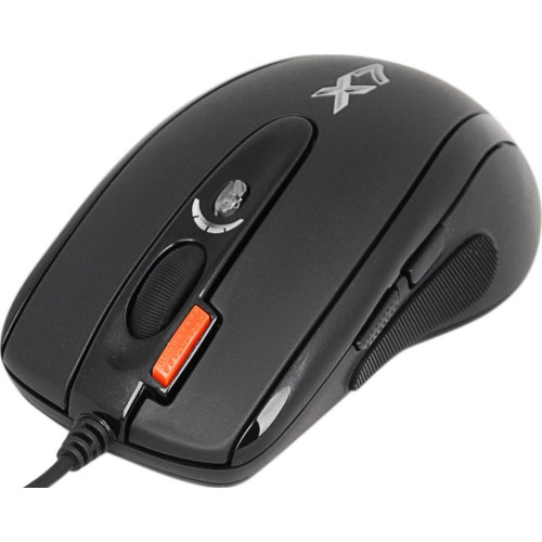 Мишка A-4 Tech XL-750MK Black, USB