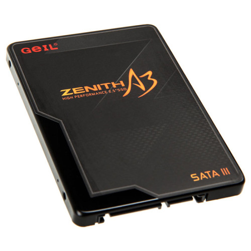 Накопичувач 2.5" SSD 60GB Geil Zenith A3 (GZ25A3-60G) 540MB/s /150MB/s SandForce 2281 SATA III 