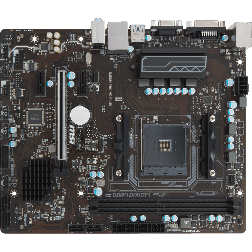 Материнська плата MSI B350M PRO-VD PLUS (sAM4, AMD B350, PCI-Ex16)