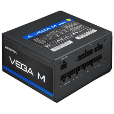 Блок живлення 750W Chieftec VEGA M 80+Gold модульний, 12VHPW connector (PPG-750-C) 