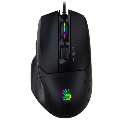 Мишка A-4 Tech W70 Bloody Max Stone Black, USB