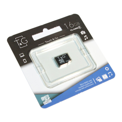 Флеш память MicroSD 16GB T&G (Class 4) (T&G-16GBSDCL4-00)