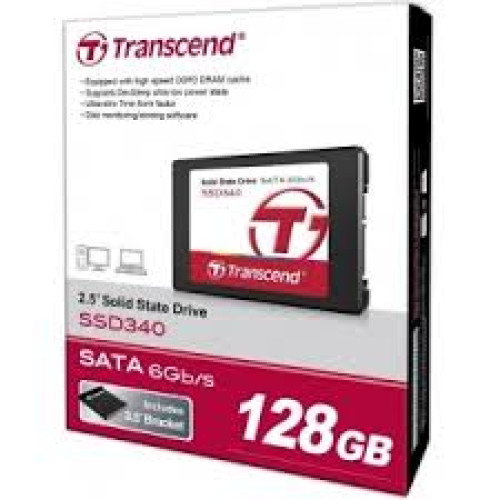 Накопичувач 2.5'' SSD 128GB Transcend (TS128GSSD340)