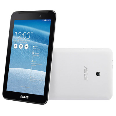 Планшет Asus MeMo Pad 7 (ME70C-1B010A) White, Intel Atom Z2520 (1.2 ГГц) / RAM 1 ГБ / 8 ГБ встроенной памяти + поддержка карт памяти microSD / Wi-Fi / Bluetooth 4.0 / основная камера 2 Мп, фронтальная - 0.3 Мп / A-GPS / ГЛОНАСС / Android 4.3 (Jelly Bean) 
