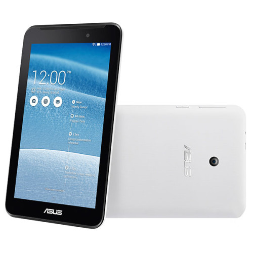Планшет Asus MeMo Pad 7 (ME70C-1B010A) White, Intel Atom Z2520 (1.2 ГГц) / RAM 1 ГБ / 8 ГБ встроенной памяти + поддержка карт памяти microSD / Wi-Fi / Bluetooth 4.0 / основная камера 2 Мп, фронтальная - 0.3 Мп / A-GPS / ГЛОНАСС / Android 4.3 (Jelly Bean) 