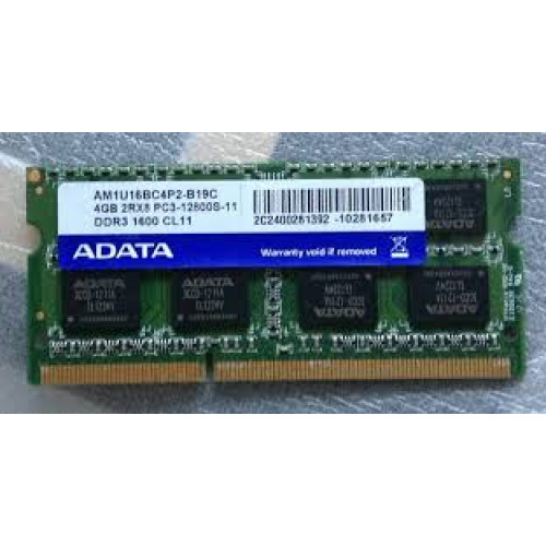 Модуль пам'яті SoDDR III 4GB 1600 MHz A-DATA