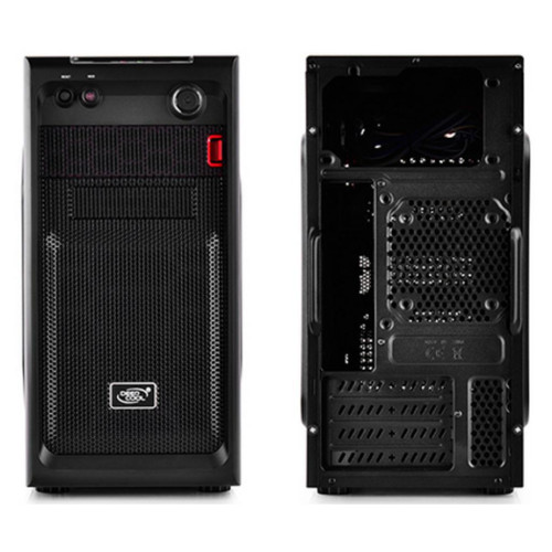 Корпус Deepcool SMARTER Black BF Miditower без БЖ mini ITX/microATX черн.,1x5.25",2x3.5,1*2.5"