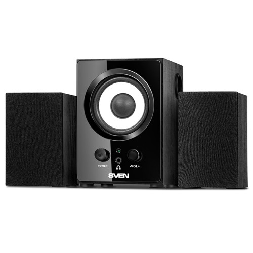 Колонки Sven MS-80 Black, система 2.1, потужність 7 Вт (20100032)