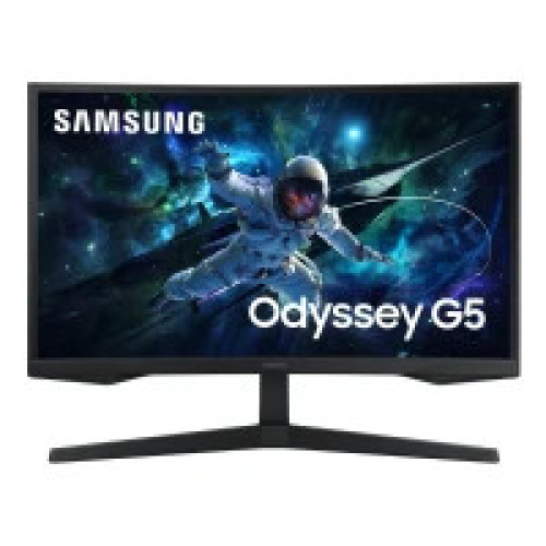 27" Монітор Samsung Odyssey G5 LS27CG550EIXCI (QHD , VA, 165Hz,, HDMI, DP, Curved, 250 кд/м2, 1мс, контраст 2500:1), Black