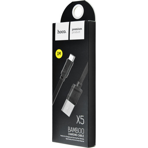Кабель USB Type-C, 1 m Hoco X5 Bamboo
