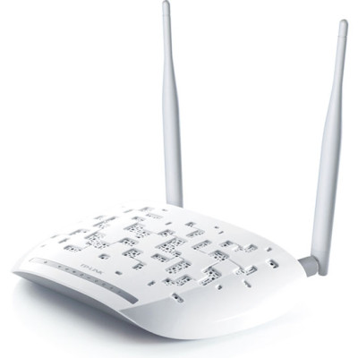 Модем-маршрутизатор TP-LINK TD-W8961ND, (4xLan, 1xRj-11, Wi-Fi 300Mbit, trendchip)