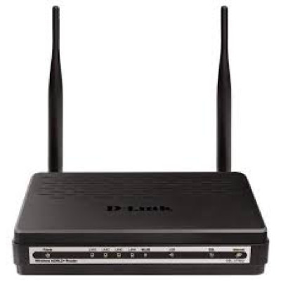 Модем-маршрутизатор D-Link DSL-2750U, (4xLan, 1xRj-11, Wi-Fi 150Mbit, USB)