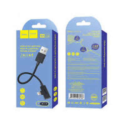 Кабель USB Lightning(M) 0.15 m Hoco LS9