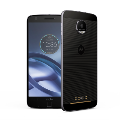 Мобильный телефон Motorola Moto Z Gray, 5.5", AMOLED, (2560x1440), Qualcomm Snapdragon 820 (2.15 ГГц + 1.6 ГГц), RAM 4 ГБ, 32 ГБ встроенной памяти + microSD,SDHC (до 2 ТБ), основная камера: 13 Мп, фронтальная камера: 5 Мп, 3G, LTE, GPS, GLONASS, подд