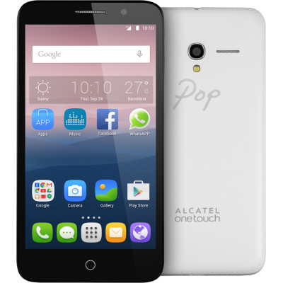 Мобильный телефон ALCATEL ONETOUCH POP 3 Metallic Silver, 5.5", IPS, (1280x720), MediaTek MT6580 (1.3 ГГц), RAM 1 ГБ, 8 ГБ встроенной памяти, основная камера: 8 Мп, фронтальная камера: 5 Мп, 3G, GPS, поддержка 2х SIM-карт (Micro-SIM), Android 5.1, 29