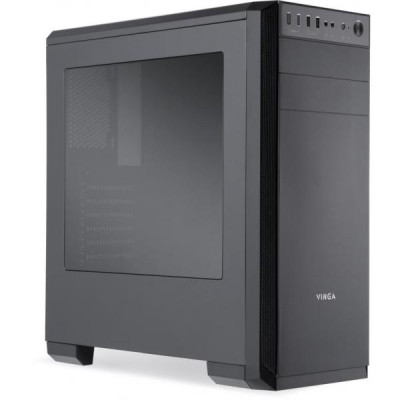 Корпус Vinga Winston, ATX, Black Без БП