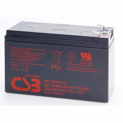 Акумулятор для ДБЖ CSB 12-9, 12V 9Ah (HR1234WF2)