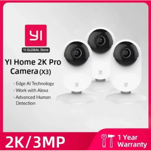 Xiaomi IP-камера YI Home 2K PRO Family Pack 3x (YIPRO3PCS)