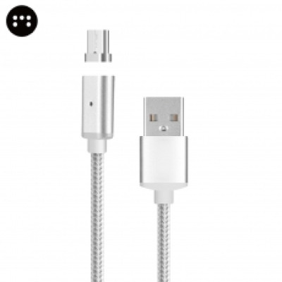 Кабель USB 2 Micro 5PM 1 m Usams Magnetic (MICYLD04) (US-SJ136)