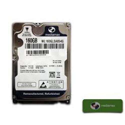 HDD Mobile 2,5'' 160Gb Mediamax, 5400rpm 8MB SATA II (WL160GLSA854G)