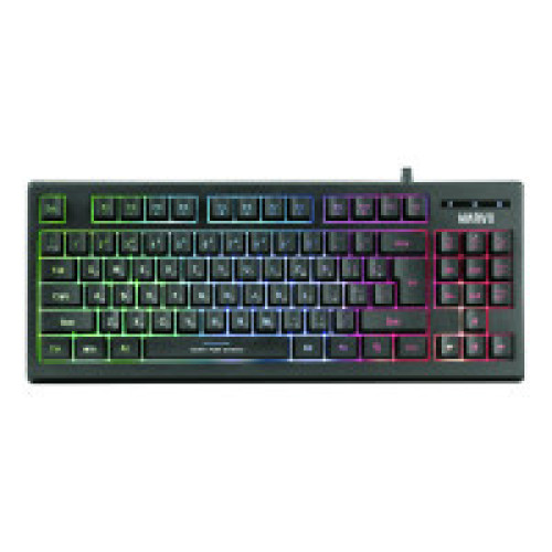Клавіатура Marvo K607 3 colors-LED, USB, Black