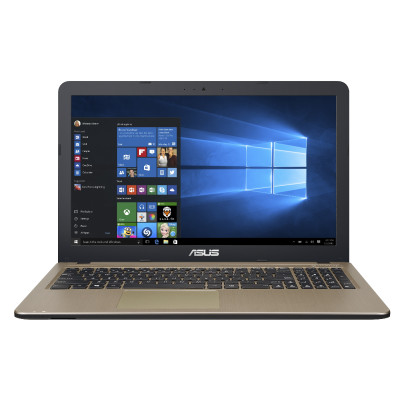 Ноутбук Asus R540S (X540SA-XX652T), 15.6" (1366x768) HD LED, глянцевый, Intel Celeron N3060 (1.6 - 2.16 ГГц), RAM 4 ГБ, HDD 500 ГБ, Intel HD Graphics, DVD Super Multi, LAN, Bluetooth, Wi-Fi, веб-камера, Windows 10