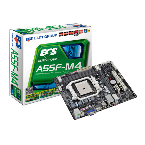Материнська плата Elitegroup sFM1 A55 A55F-M4