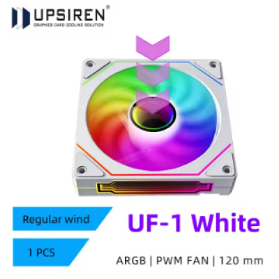 Вентилятор для охолодження корпусний OEM PRISM 4 PRO, Regular, ARGB, White, 12см, 4pin