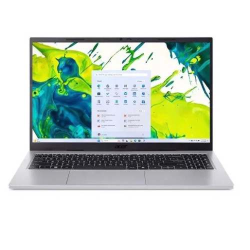 Ноутбук Acer Aspire Go 15 AG15-72P-77TE (NX.JRRET.009), 15.6 FHD, Intel Core 7 150U (5.3GHz), 32Gb, 1TB SSD, Intel UHD, 1 x HDMI, 2x USB-A 3.1, Audio Combo Jack, LAN, Wi-Fi, Bluetooth, Windows 11, Gray