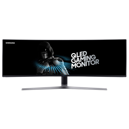 49" Монітор Samsung C49HG90DMU, (LC49HG90DMUXEN) (VA, 2x - HDMI, 2x - DisplayPort), 1 мс, 3840х1080, 350 cd/m², 32:9