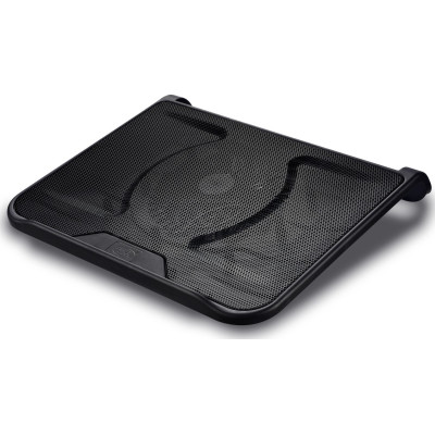 Охлаждающая подставка для ноутбука Deepcool N280, 340 x 310 x 54 мм, 558 г, чорна, 1 вентилятор, метал (37155)