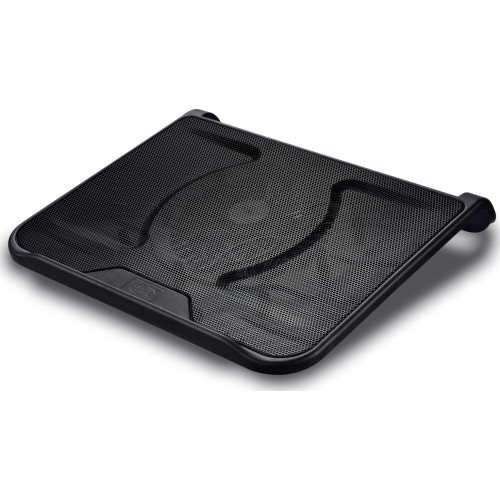 Охлаждающая подставка для ноутбука Deepcool N280, 340 x 310 x 54 мм, 558 г, чорна, 1 вентилятор, метал (37155)