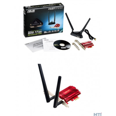 Обладнання Wi-Fi Adapter Asus PCE 802.11b,g,n,AC PCE-AC56