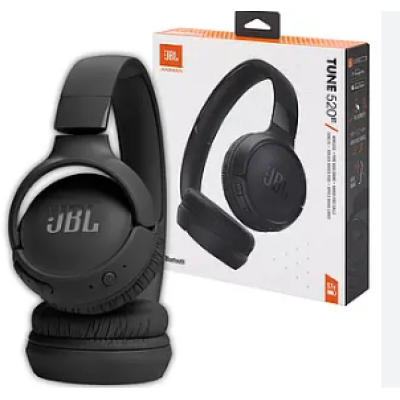 Навушники бездротові Bluetooth JBL Tune 520 Black (JBLT520BTBLK)