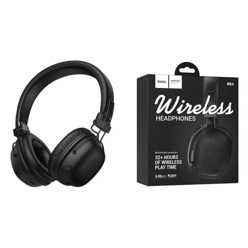 Навушники бездротові Bluetooth Hoco W64 Black