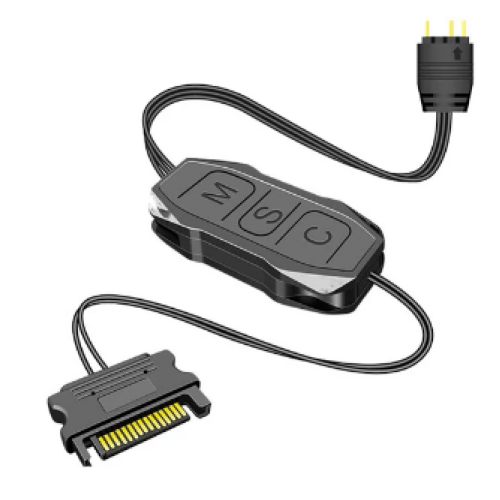 Контролер ARGB SATA Power to 3PIN Fan LED