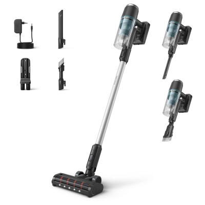 Пилосос Philips XC3031/01, 0.27 л, бездротовий, 80 дБ