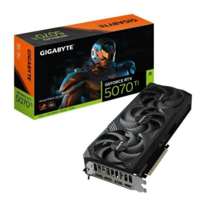 Відеоадаптер RTX5070 Ti 16GB GDDR6 256bit Gigabyte Windforce OC SFF (GV-N507TWF3OC-16GD)