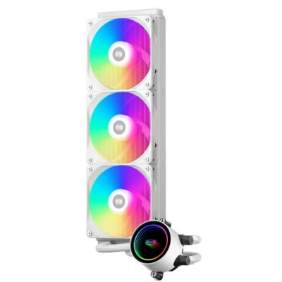 Система жидкостного охлаждения для CPU Socket All PсCOOLER DA360 ARGB WH