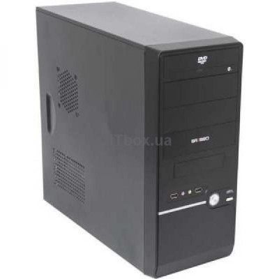 Корпус GRESSO GE-7505 500W ATX silver/black