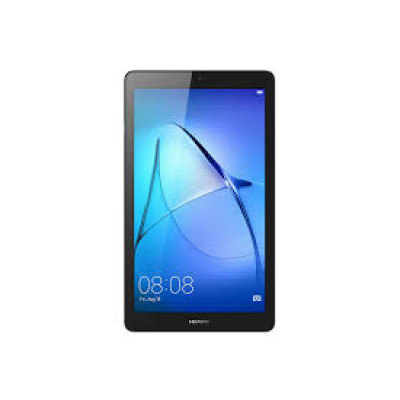 Планшет Huawei MediaPad T3 7, Gray, 7.0" IPS (1024x600) MultiTouch, MediaTek MT8127 (1.3 ГГц), RAM 1 ГБ, 16 ГБ встроенной памяти + microSD, Wi-Fi, Bluetooth, основная камера 2 Мп, фронтальная 2 Мп, GPS, Android 6