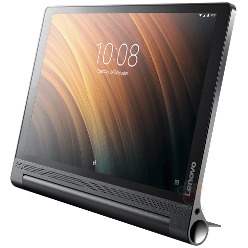 Планшет Lenovo Yoga Tablet 3 Plus Puma Black (YT-X703F), 10.1" IPS (2560x1600) емкостный, MultiTouch, Qualcomm Snapdragon 652 (4x1.8 + 4x1.4 ГГц), RAM 3 ГБ, 32 ГБ встроенной памяти + microSD, Wi-Fi a,b,g,n,ac, Bluetooth 4.0, основная камера 13 Мп, фр